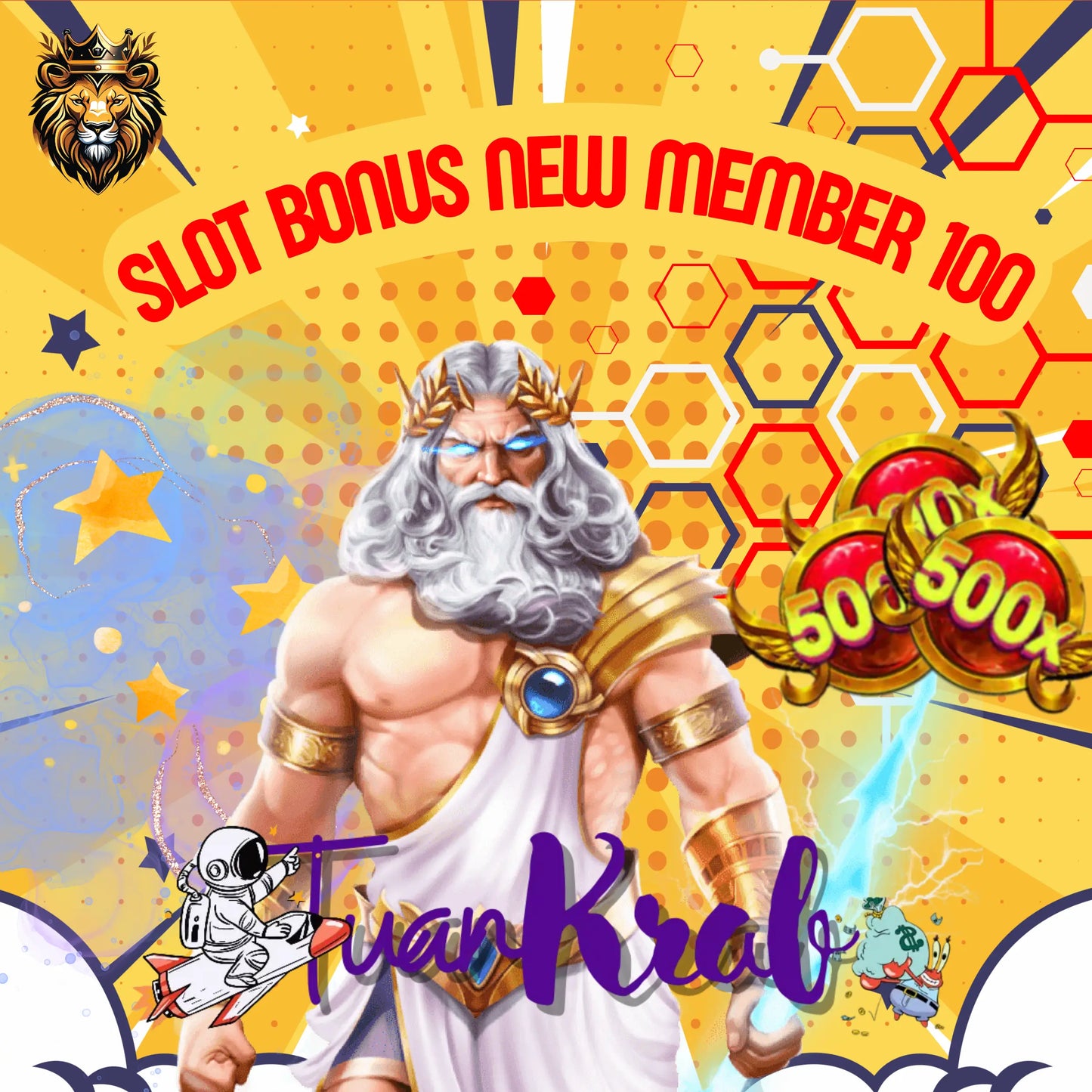 TUANKRAB: 50+ Situs Slot Bonus New Member 100 di Awal To Kecil 3X 5X 8X Terbaru 2024